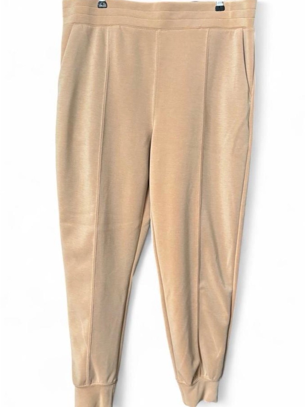 Cable & Gauge Beige Track Joggers